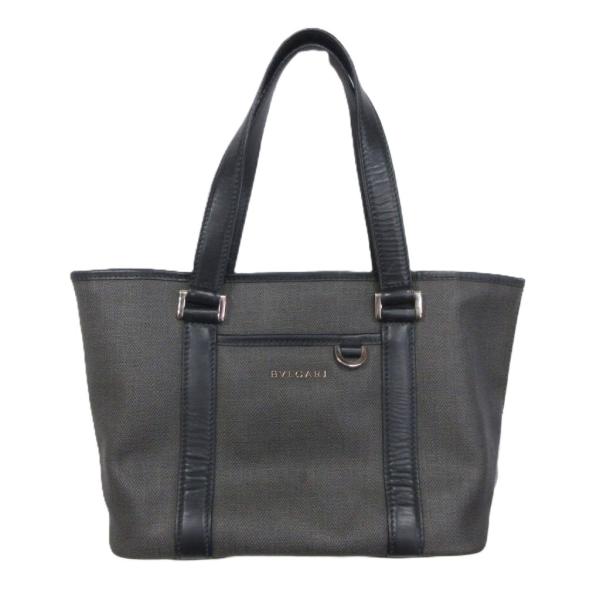 ブルガリ BVLGARI ウィークエンド トートバッグ ヘリンボーン レザー ■AO1 メンズ