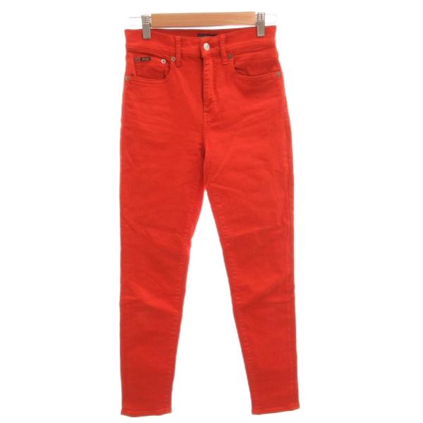 ポロ ラルフローレン POLO RALPH LAUREN スキニーデニムパンツ ジーンズ ロゴ 25...
