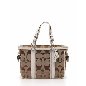 コーチ COACH トートバッグ ハンドバッグ シグネチャー...