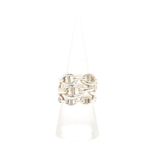 エルメス HERMES 指輪 シェーヌダンクル アンシェネ GM リング シルバー アクセサリー S...