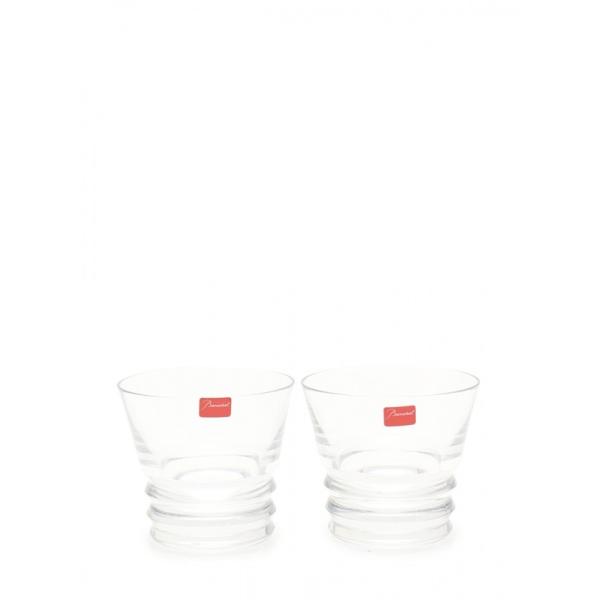 中古 バカラ Baccarat ペアグラス ベガ ロックグラス クリア 小物 クリスタル 2客セット...