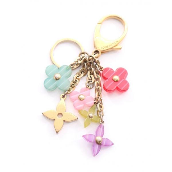 中古 ルイヴィトン LOUIS VUITTON キーホルダー キーリング バッグチャーム ポルトクレ...