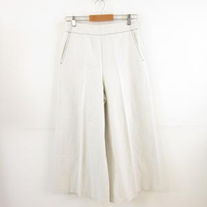 ebure 美品 21AW エブール ウールツイルリバーラップスカート 36