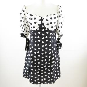 ジェイ&エムデヴィッドソン J&M Davidson フロントタックワンピース