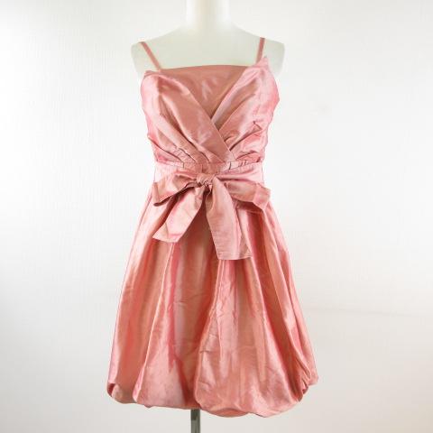 アナップ ANAP ドレス キャミワンピース ミニ リボン ピンク *T861 レディース