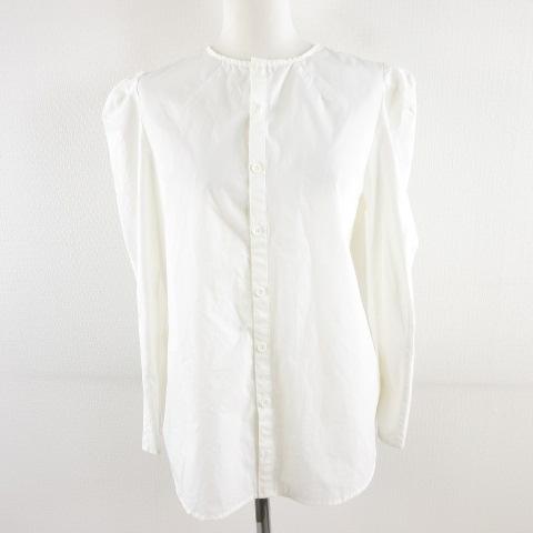 アメリ AMERI カットソー シャツ 長袖 オフホワイト 白 F *A70 レディース