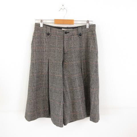 ZIP-CODE ハーフパンツ チェック グレー 9 *T304 レディース