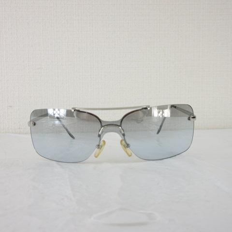 クリスチャンディオール Christian Dior サングラス YB71Y ロゴ 青 *A115 ...