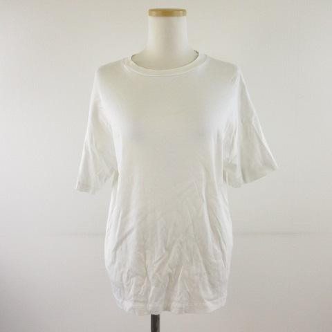 アメリヴィンテージ AMERI カットソー Tシャツ 五分袖 白 F *T135 レディース