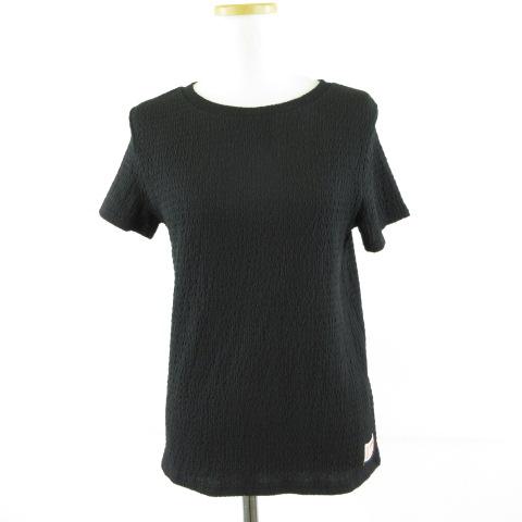 ジャバ Java カットソー Tシャツ 半袖 黒 L *T698 レディース