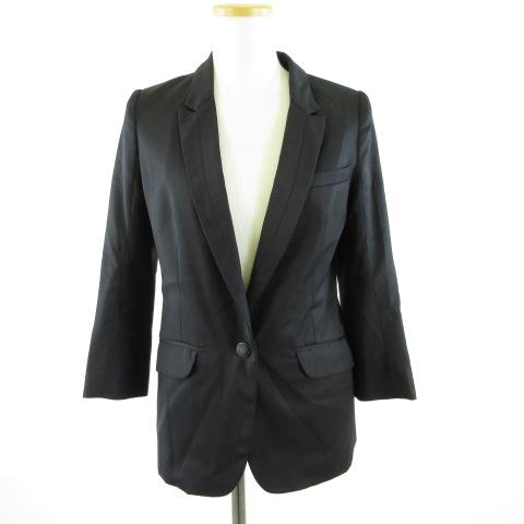 アメリカンラグシー AMERICAN RAG CIE テーラードジャケット 七分袖 黒 0 *T73...