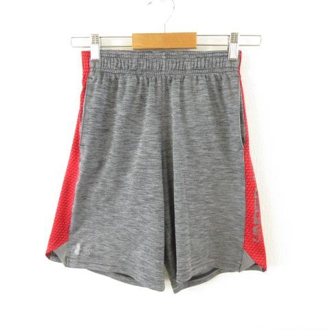 アンダーアーマー UNDER ARMOUR ショートパンツ ハーフ グレー YLG *T366 キッ...