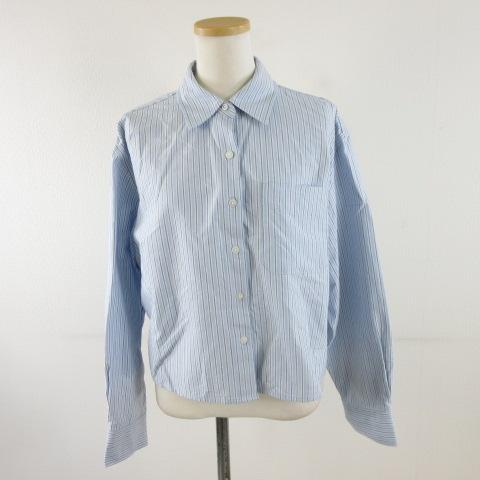 ユニクロ UNIQLO JW ANDERSON コラボ オックスフォードシャツ ストライプ 長袖 水...