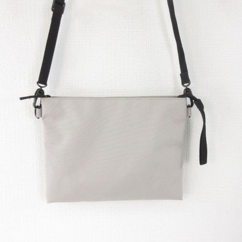 無印良品 良品計画 サコッシュ ショルダーバッグ グレージュ *T163 メンズ レディース