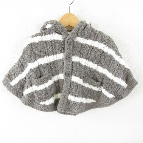 ジェラートピケ ベイビー&amp;キッズ gelato pique Baby＆Kids ポンチョ ボーダー ...