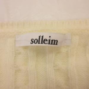 solleim カーディガン ニット 長袖 ケ...の詳細画像2