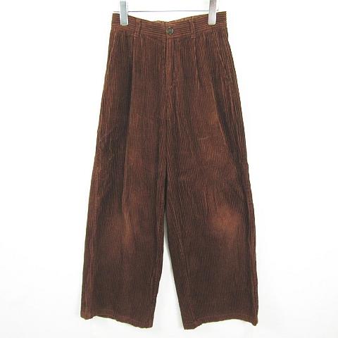 アースミュージック&amp;エコロジー EARTH MUSIC &amp; ECOLOGY コーデュロイ ワイド パ...