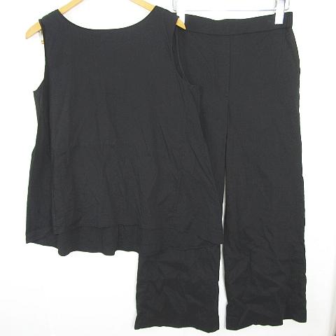セオリーリュクス theory luxe セットアップ ノースリーブ カットソー パンツ ストレッチ...