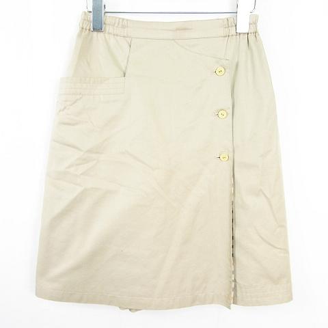 ダックス DAKS GOLF ゴルフウェア キュロット 膝丈 綿 63-90 ベージュ kz1392...