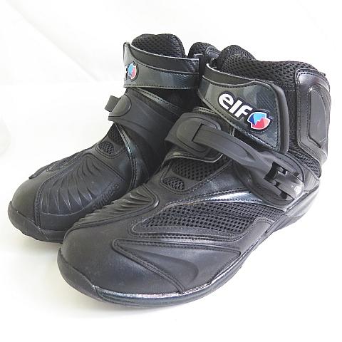 エルフ elf SYNTHESE-15 シンテーゼ ライディングシューズ 通気仕様 26.5cm ブ...