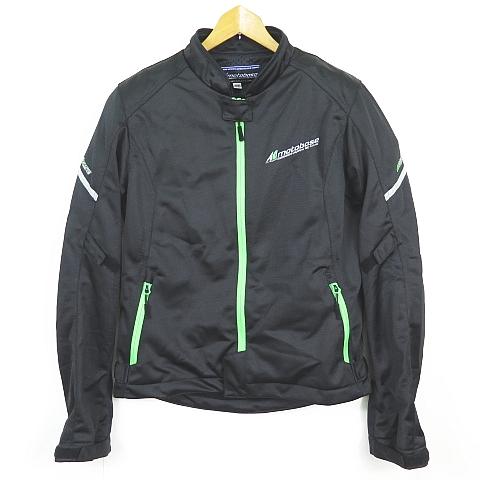 モトベース motobase イージーライドメッシュジャケット ライディング バイカー M ブラック...