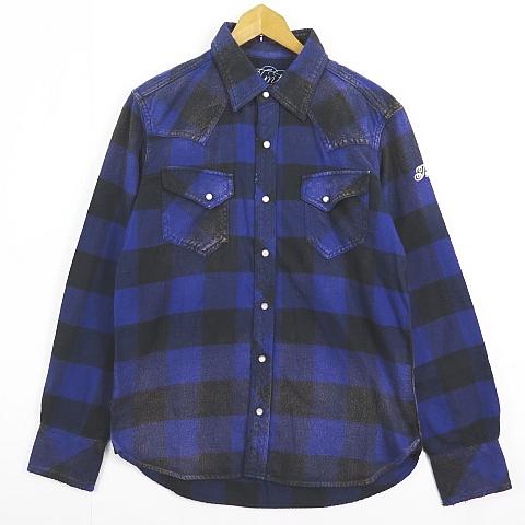 ティーエムティー TMT L/SL VINTAGE BUFFALO CHECK SHIRT バッファ...