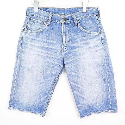 リーバイス Levi's 503 デニム 5Pパンツ ハーフ W30 ライトブルー 2sa7369 ...