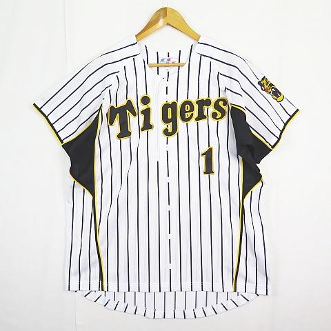 Warld Sports Goods 阪神タイガース 1 鳥谷 レプリカユニフォーム L ホワイト ...