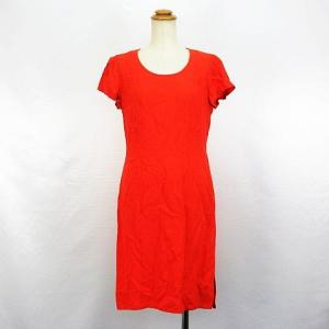 半額品 イヴサンローラン ワンピース 半袖 膝丈 総柄 M オレンジ Nm Ec プレゼント対象商品 Www Globaldentalcentre Org