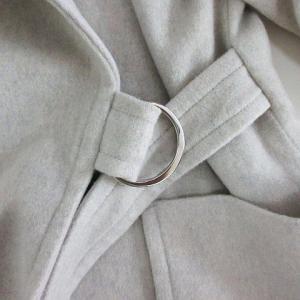 クリス Chris ノーカラーコート アウター...の詳細画像5