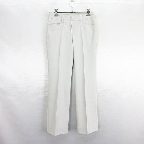 セーヌドゥ SCENE DEUX パンツ ボトムス ブーツカット センタープレス ストレッチ 7 ラ...