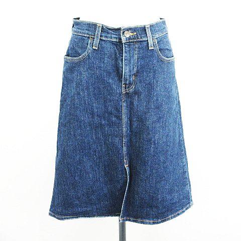 リーバイス Levi's 52364-0000 スカート ボトムス デニム ひざ丈 台形 ストレッチ...