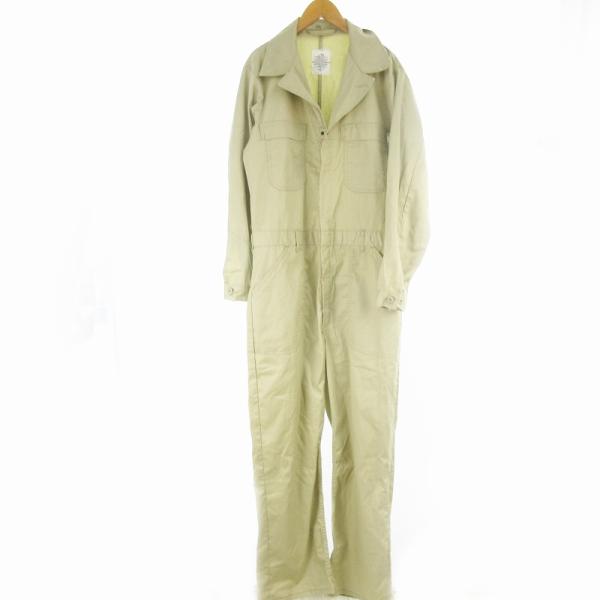 US.ARMY オールインワン ジャンプスーツ つなぎ ベージュ 40 L 8405-01-506-...