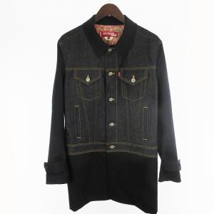ジュンヤワタナベマン JUNYA WATANABE MAN コムデギャルソン Levi’s リーバイス ドッキング デニムジャケット Gジャン コート WE-C001 S
