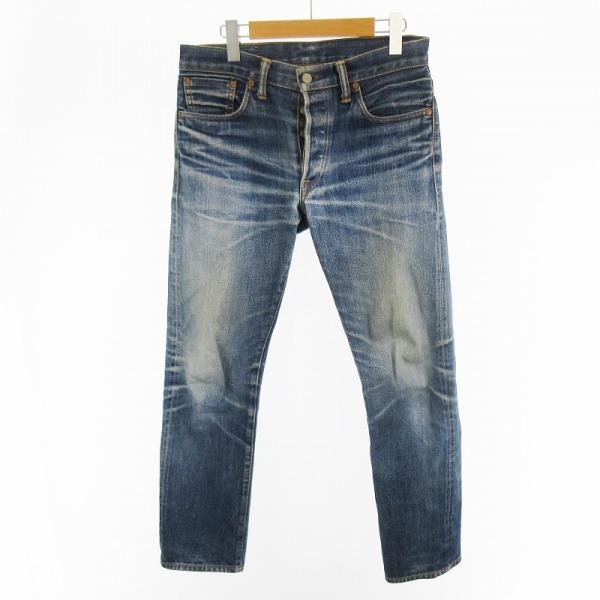 ダブルアールエル RRL Ｗ29 USA製 SLIM STRAIGHT デニムパンツ ジーンズ Ｇパ...