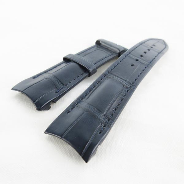 未使用品 ユリスナルダン ULYSSE NARDIN 純正 アリゲーター レザーベルト バンド 腕時...