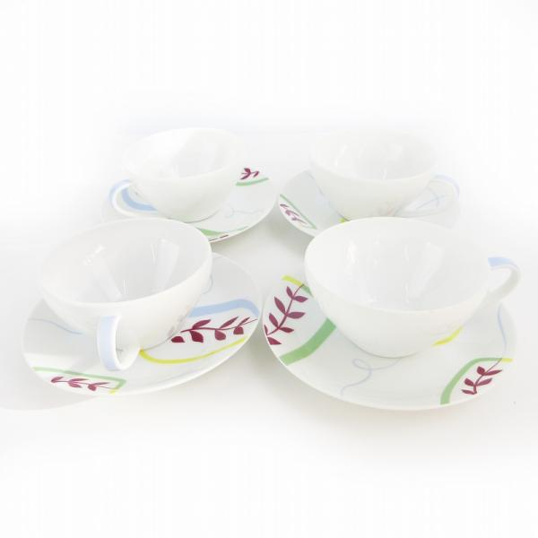 Bernardaud ベルナルド カップ ソーサー 直径15ｃｍ セット まとめ 4客 洋食器 皿 ...