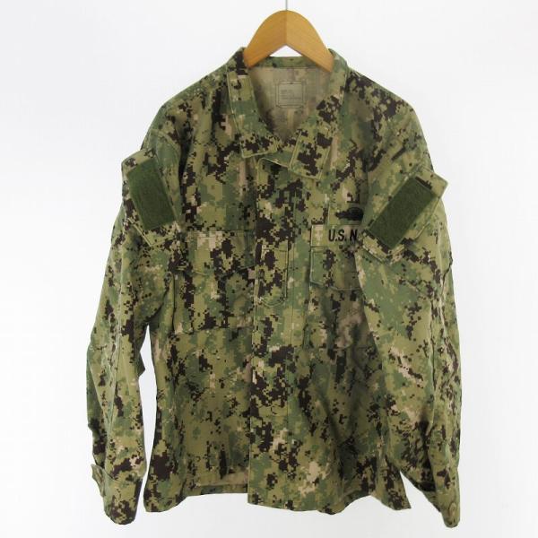 NAVY WORKING UNIFORM TYPE III グリーンデジタルカモ 迷彩柄 ミリタリー...