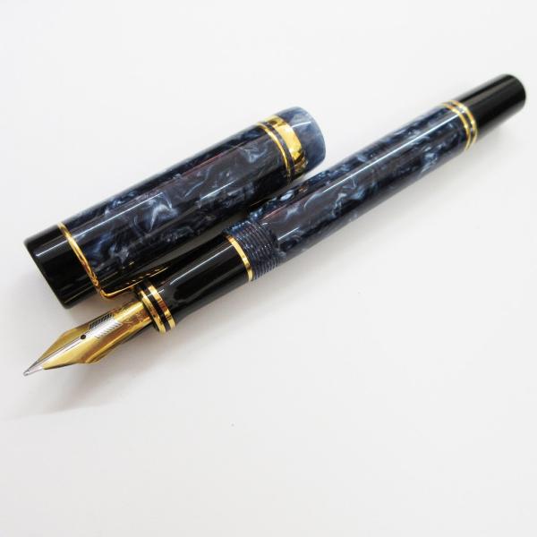 パーカー parker DUOFOLD デュオフォールド センテニアル ペン先18K 万年筆 マーブ...