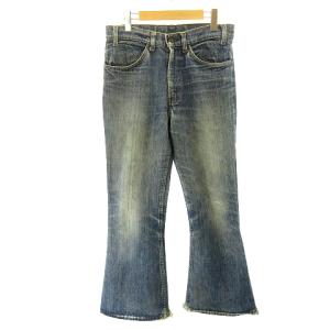 リーバイス Levi's 74年 646 刻印39 デニム フレア ベルボトム インディゴ 実寸W31 L27 STK メンズ｜vectorpremium