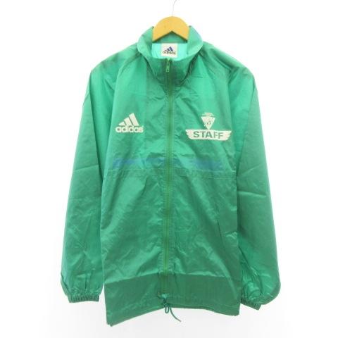 アディダス adidas サッカー トヨタカップ スタッフジャケット コーチジャケット 緑 グリーン...