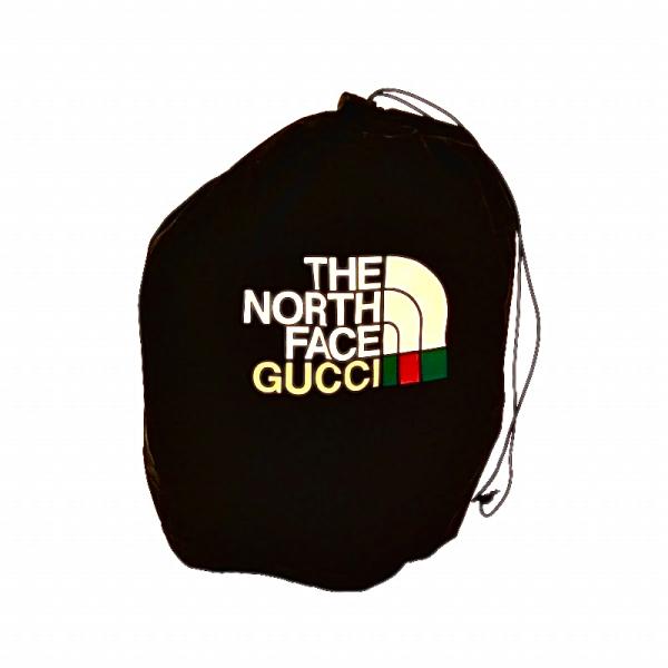 グッチ GUCCI × ザ ノースフェイス THE NORTH FACE 希少 巾着 バッグ 袋 ロ...