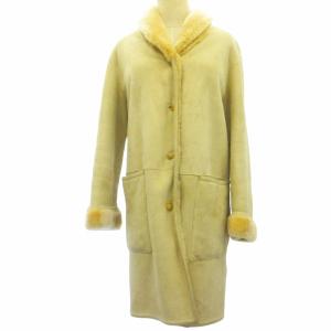 ブランカ BLANCHA ムートンコート 羊革 シープボア アウター ロング 
