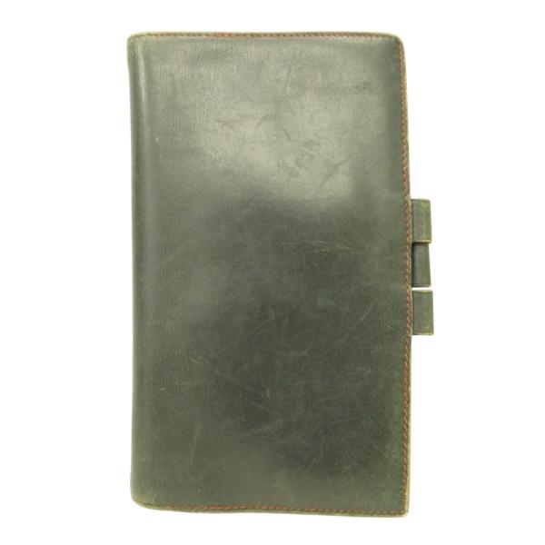 エルメス HERMES アジェンダ ヴィジョン ボックスカーフ 手帳カバー 手帳ケース レザー バイ...