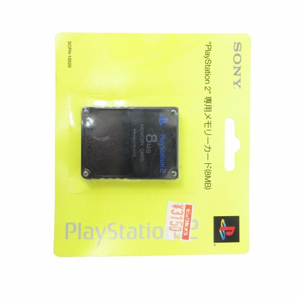 未使用品 SONY ソニー Play Station2 専用メモリーカード テレビゲーム SCPH-...
