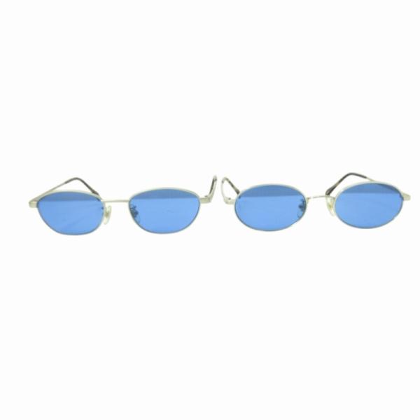 エル ELLE サングラス 2本セット まとめ メタル オーバル ブルーレンズ 50□17-140 ...
