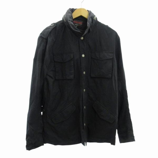 デグナー DEGNER ナイロン ジャケット バイクウェア 黒 ブラック M ●ECO 0712 メ...