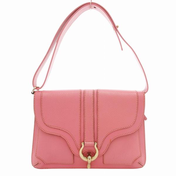 ケイトスペード KATE SPADE トートバッグ ワンショルダー 皮革 レザー ピンク /JS レ...