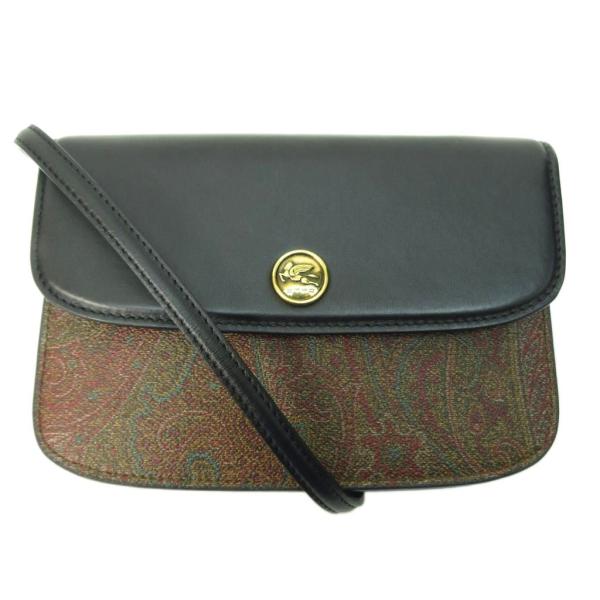 エトロ ETRO 極美品 エッセンシャル Essential ショルダーバッグ S ペイズリー柄 マ...