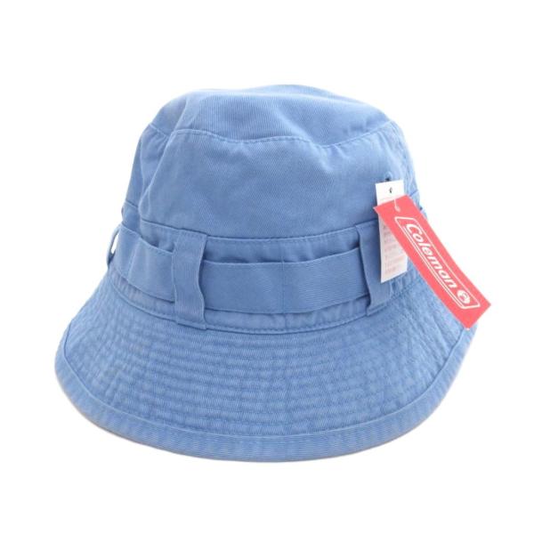 未使用品 コールマン COLEMAN ハット 帽子 フリーサイズ 水色 ライトブルー /NL メンズ